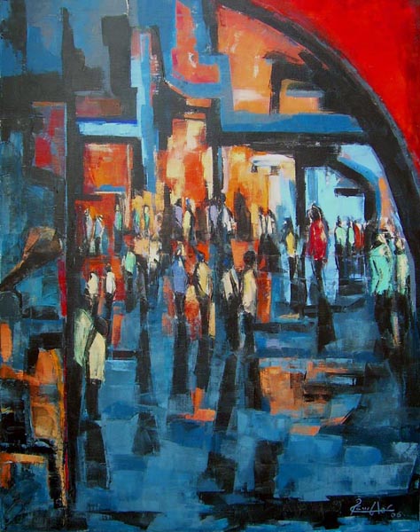 Acrílico sobre lienzo 92x73