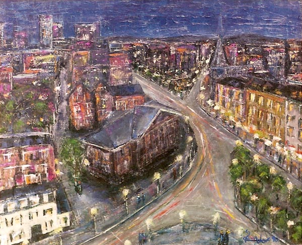 Boston | 15x80 | acrílico sobre lienzo